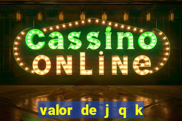 valor de j q k en blackjack